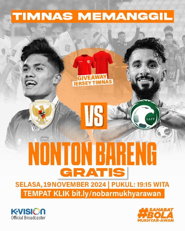 Timnas Memanggil, Datang dan Beri Dukungan!